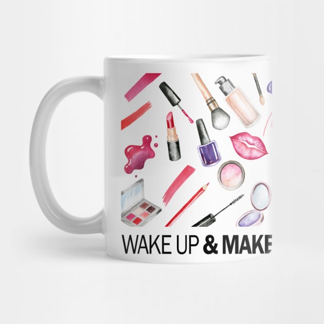 Make up artist funny print by Simple Wishes Art